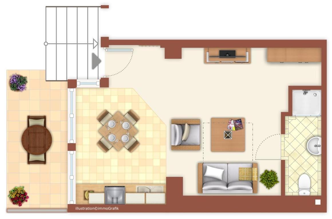 Stromschnelle, Direkt Am Alten Strom Apartment